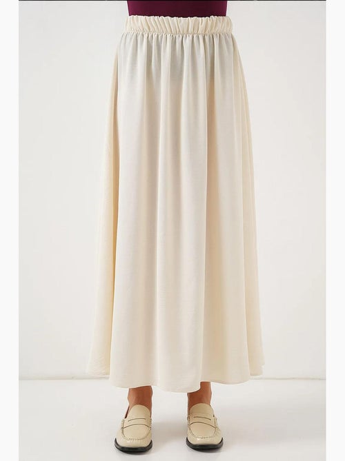 Maxi-rok met elastische taille bdart - Kiabi