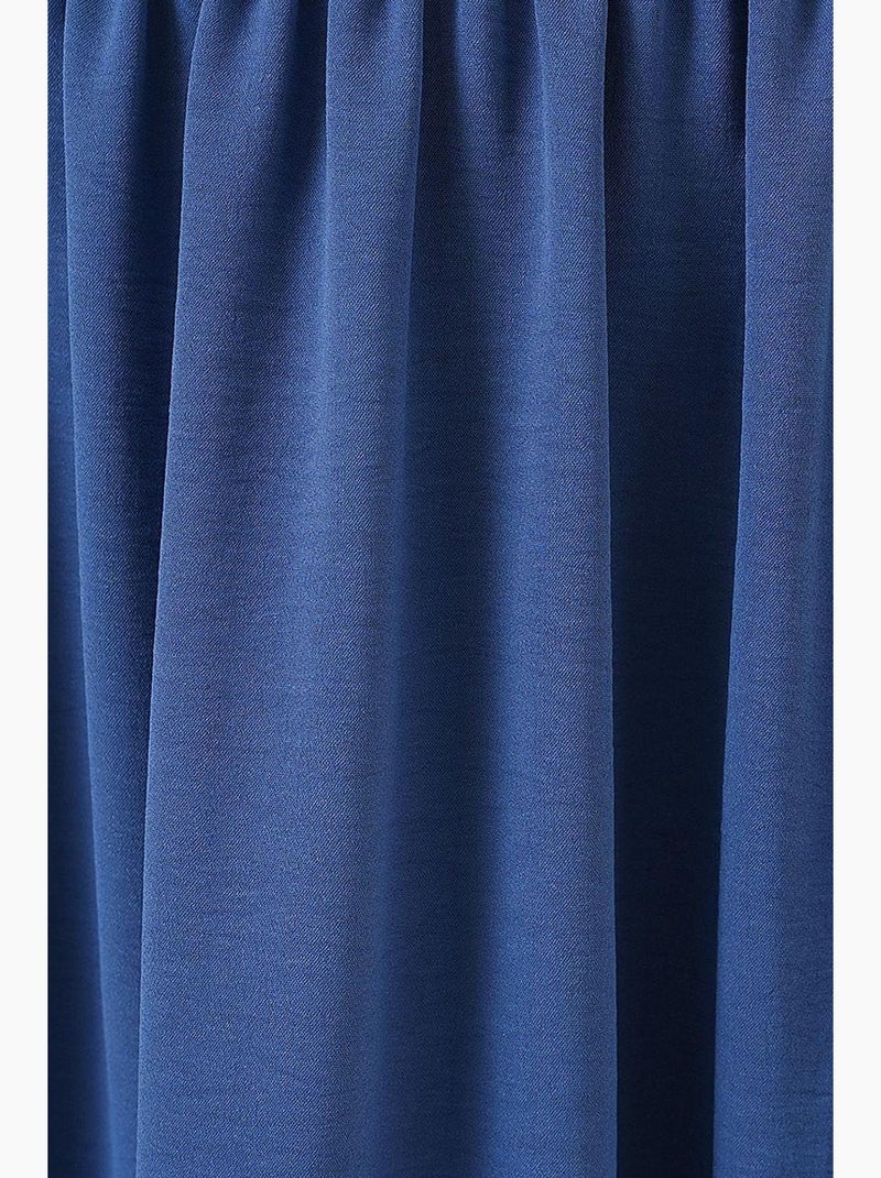 Maxi-rok met elastische taille bdart Electrisch blauw - Kiabi