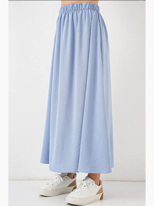 Maxi-rok met elastische taille bdart - Kiabi