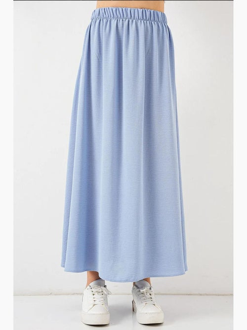 Maxi-rok met elastische taille bdart - Kiabi
