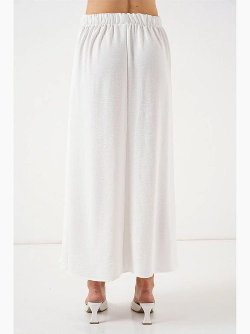 Maxi-rok met elastische taille bdart - Kiabi