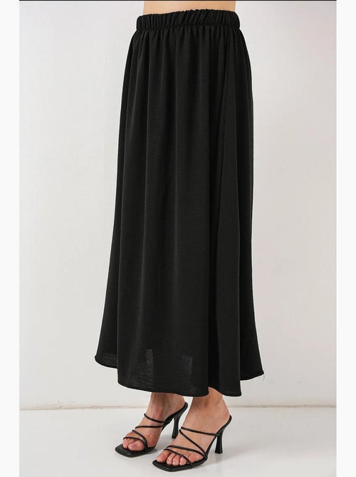 Maxi-rok met elastische taille bdart - Kiabi