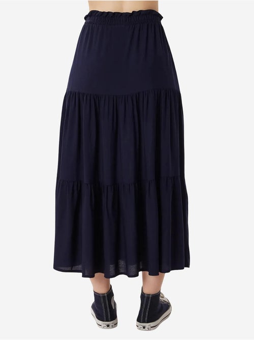 Maxi rok met hoge taille en a-lijn model istanbul - Kiabi