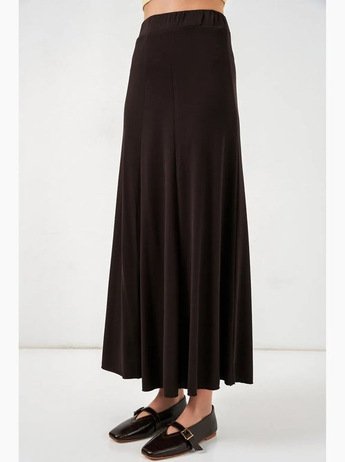 Maxi-rok met hoge taille in a-lijn bdart - Kiabi
