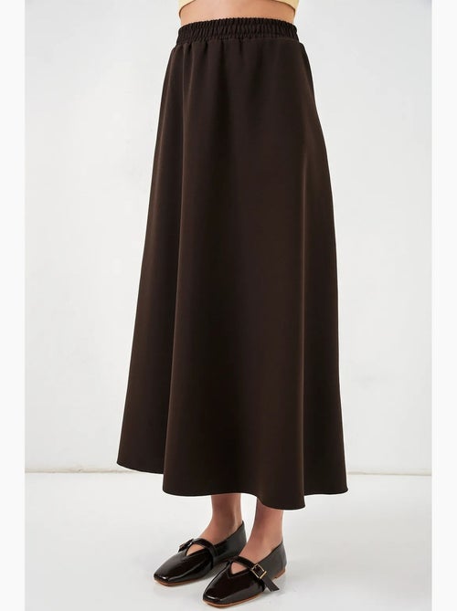Maxi-rok met hoge taille in a-lijn bdart - Kiabi