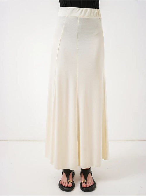 Maxi-rok met hoge taille in a-lijn bdart - Kiabi