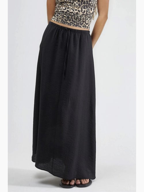 Maxi-rok met hoge taille in a-lijn busem - Kiabi