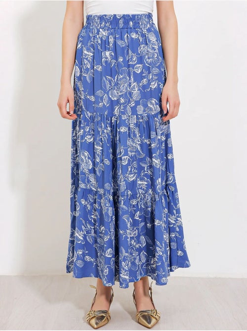 Maxi rok met patroon in relaxed fit bdart - Kiabi