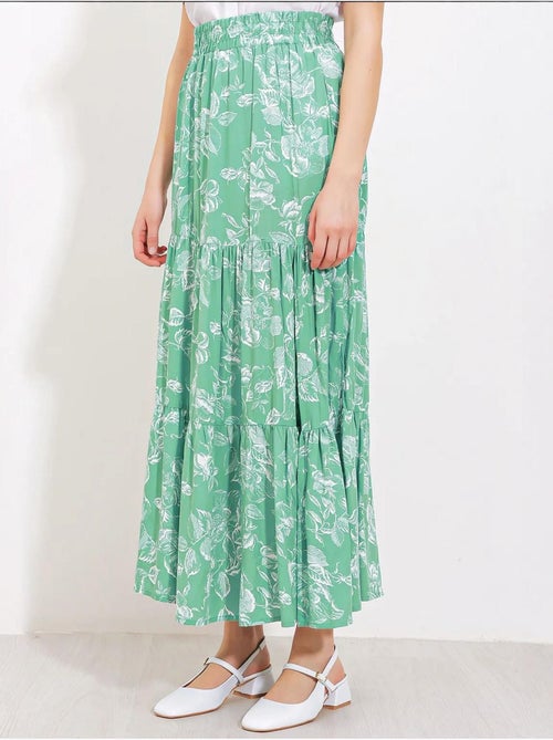 Maxi rok met patroon in relaxed fit bdart - Kiabi