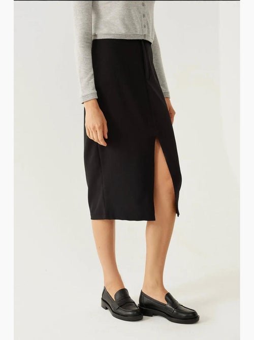 Maxi-rok met split hiccup - Kiabi