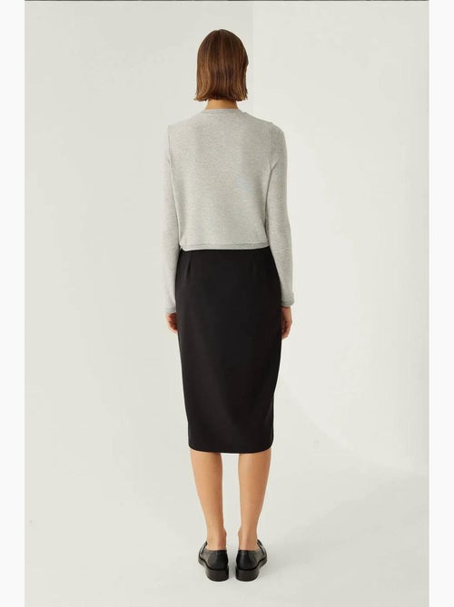 Maxi-rok met split hiccup - Kiabi