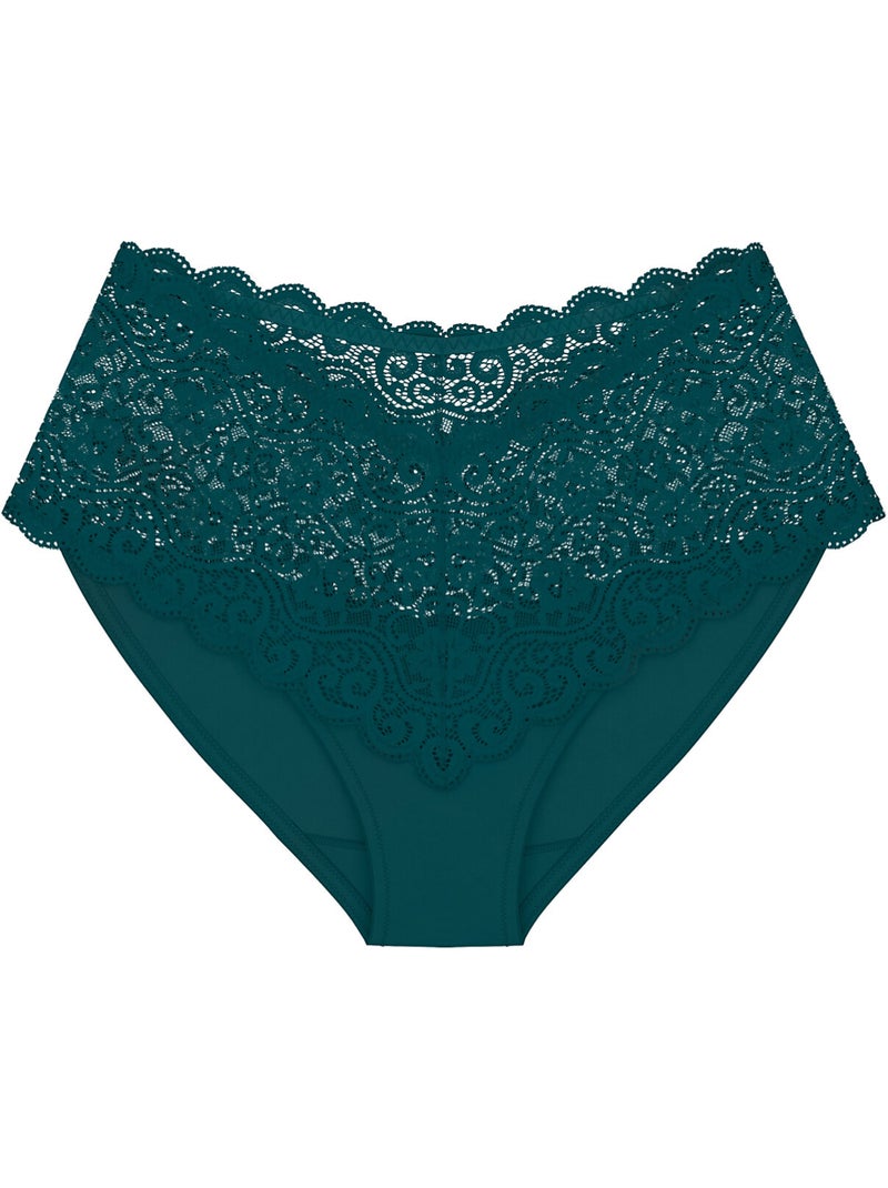 Maxi slips amourette Groen - Kiabi