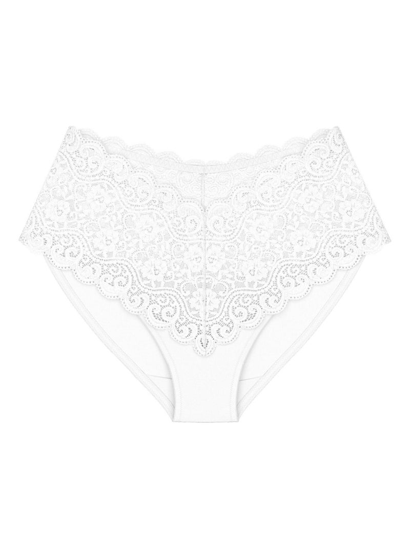 Maxi slips amourette Wit - Kiabi