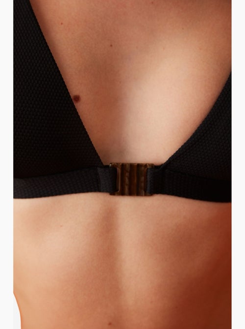 Maya bikini top met diepe v-hals en accessoiredetail penti - Kiabi