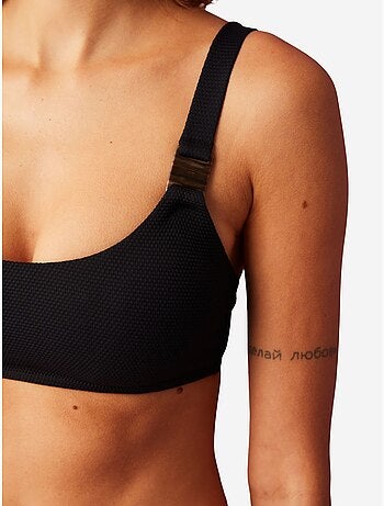 Maya haut de bikini à bretelles et détail accessoire penti