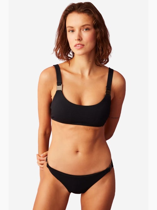 Maya haut de bikini à bretelles et détail accessoire penti - Kiabi Maya haut de bikini à bretelles et détail accessoire penti - Kiabi