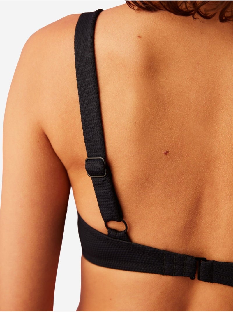 Maya haut de bikini à bretelles et détail accessoire penti Noir - Kiabi