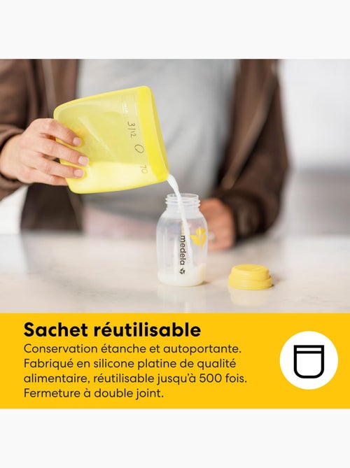 Medela alles-in-één set voor het bewaren van moedermelk - Kiabi Medela alles-in-één set voor het bewaren van moedermelk - Kiabi