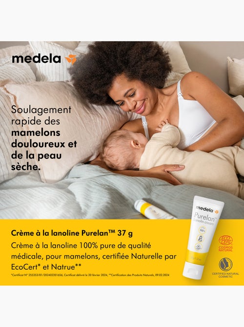 Medela purelan lanolinecrème – natuurlijk, verlicht pijnlijke tepels en een droge huid - Kiabi Medela purelan lanolinecrème – natuurlijk, verlicht pijnlijke tepels en een droge huid - Kiabi