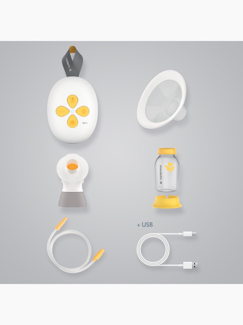 Medela solo elektrische borstkolf (voorheen swing flex) – 2-phase expression, personalfit Transparant - Kiabi