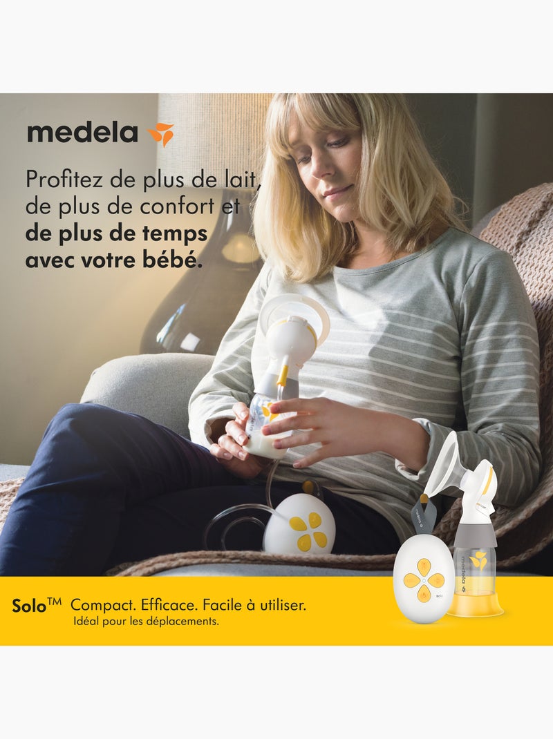 Medela solo elektrische borstkolf (voorheen swing flex) – 2-phase expression, personalfit Transparant - Kiabi
