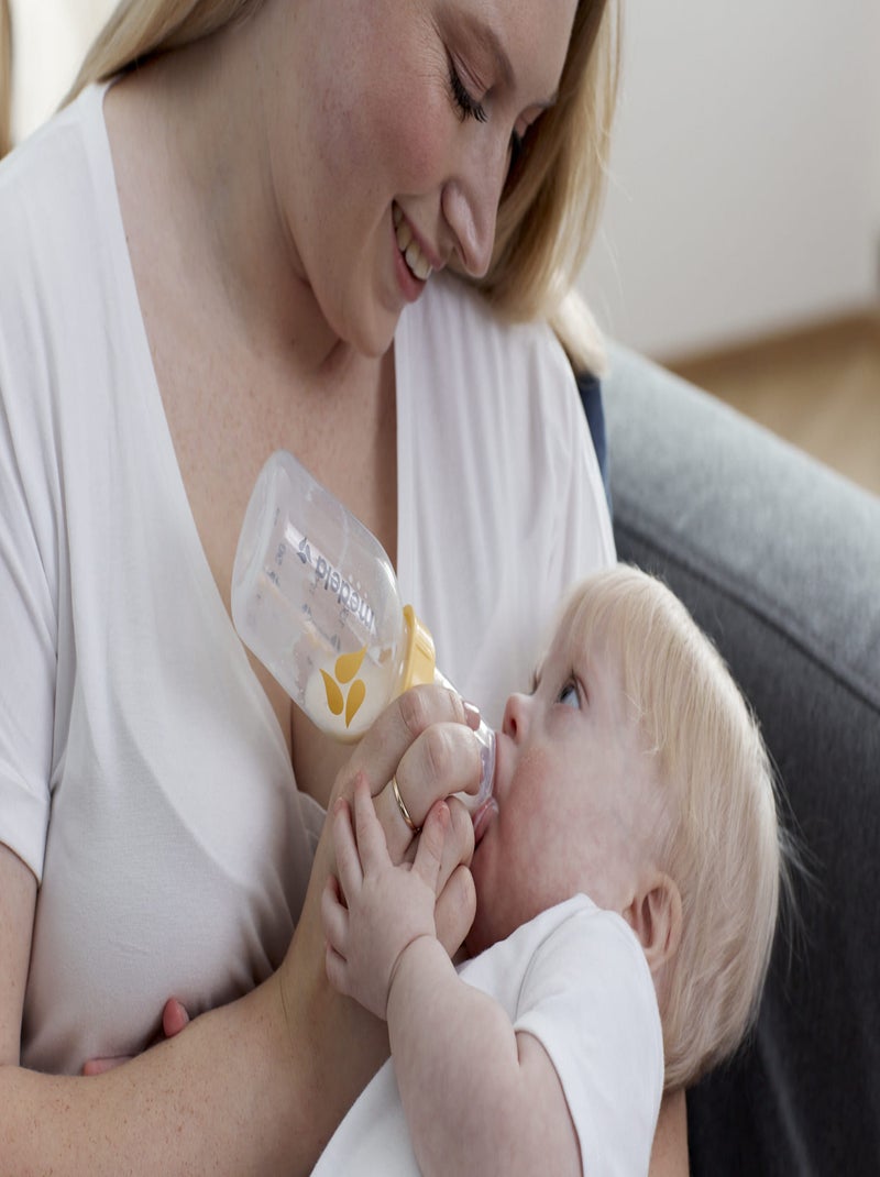 Medela specialneeds-zuigfles – verstelbare zuigspuit, gereguleerde doorstroming, antirefluxklep Transparant - Kiabi