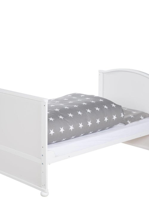 Meegroeibabybed 70 x 140 cm met complete beddengoedset 'little stars' roba - Kiabi