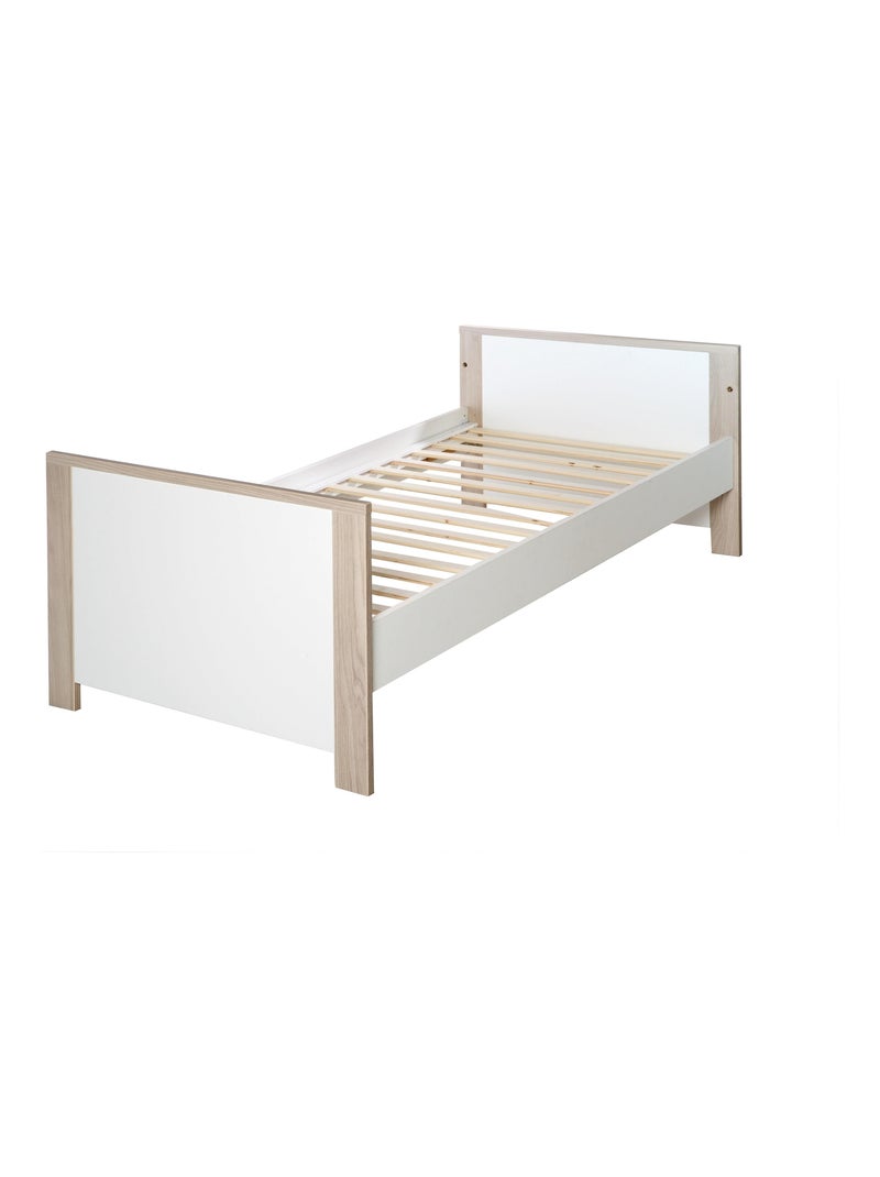 Meegroeibabybed 70 x 140 cm 'olaf' roba Wit - Kiabi