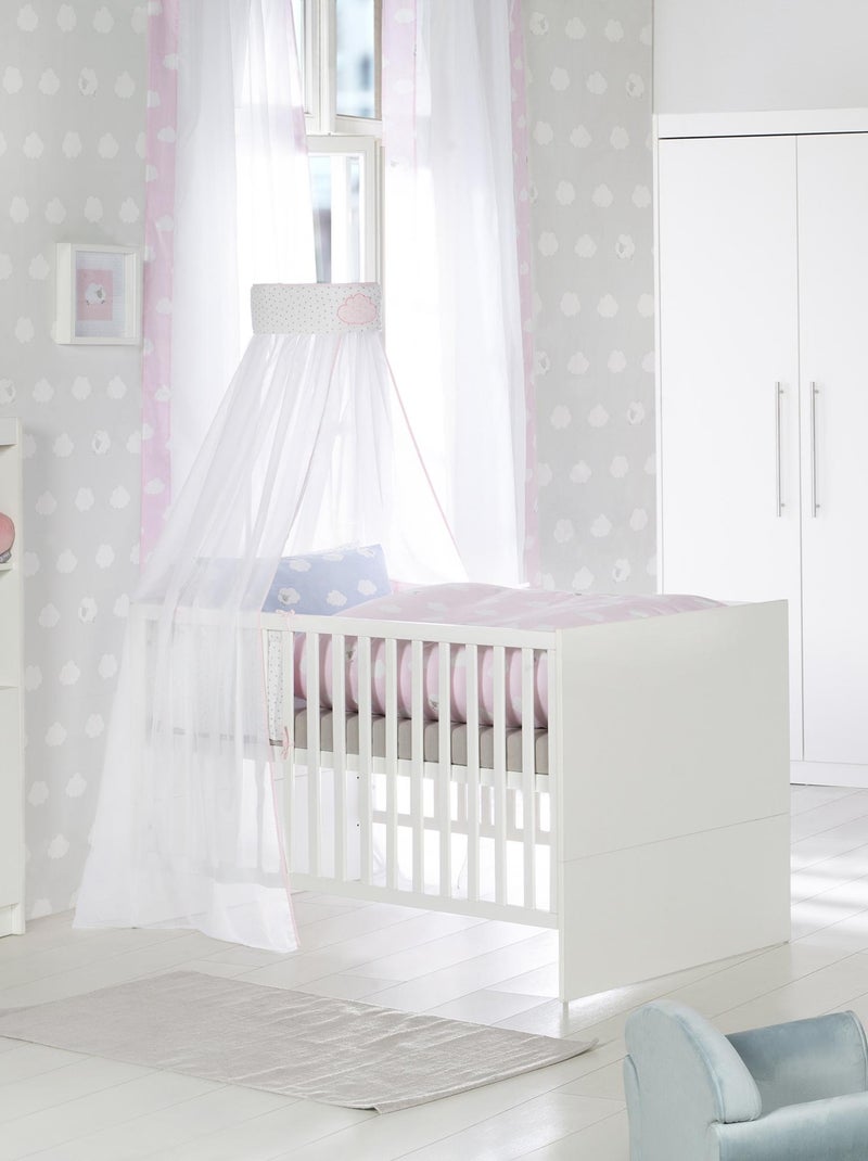 Meegroeibabybed 70 x 140 cm, ombouwbaar tot kinderbed 'maren' roba Wit - Kiabi
