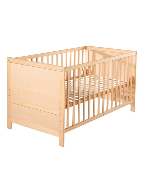 Meegroeibabybed 70 x 140 cm, ombouwbaar tot kinderbed roba - Kiabi