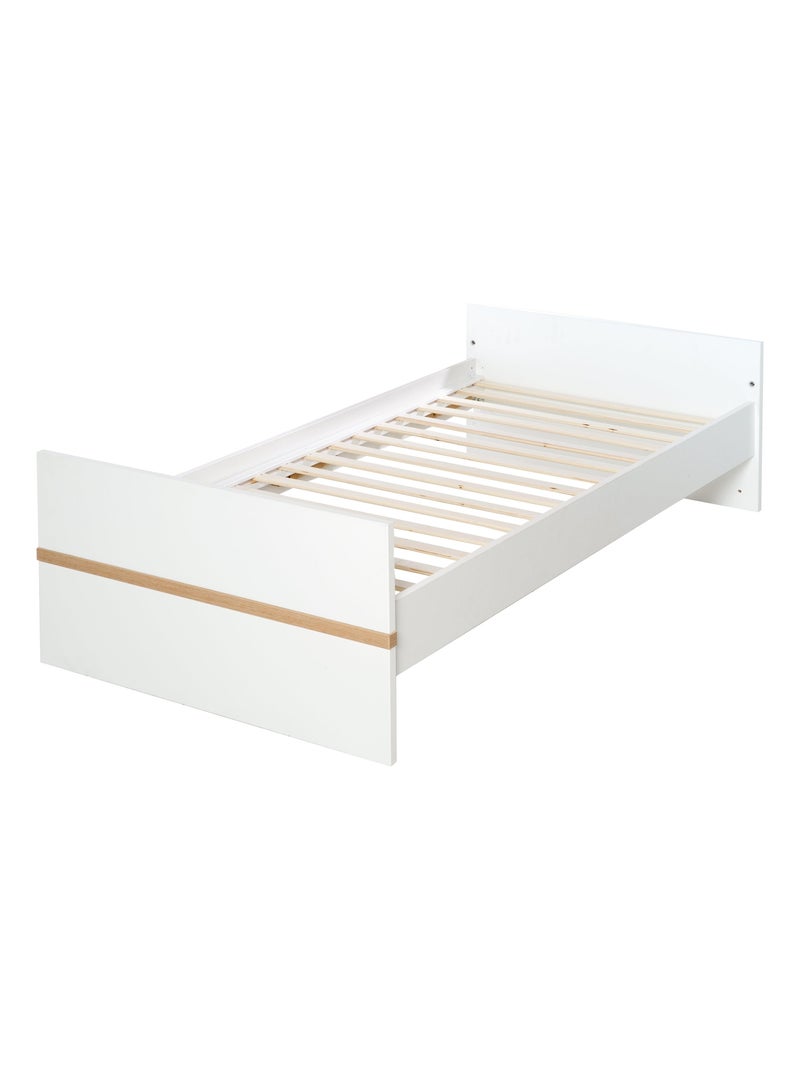 Meegroeibabybed 70 x 140 cm 'pia' roba Wit - Kiabi