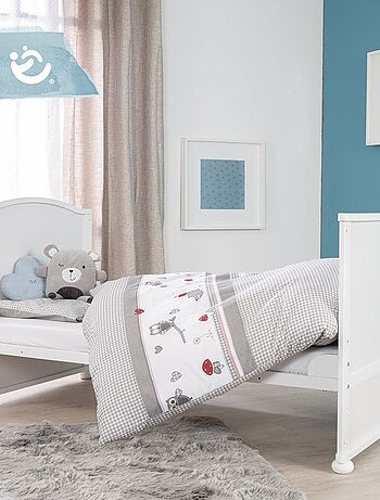 Meegroeibabybed 70 x 140 met complete beddengoedset 'adam et eule' roba