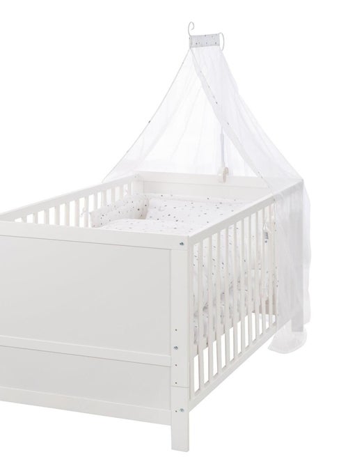 Meegroeibabybed 70 x 140 met complete beddengoedset 'sternenzauber' roba - Kiabi
