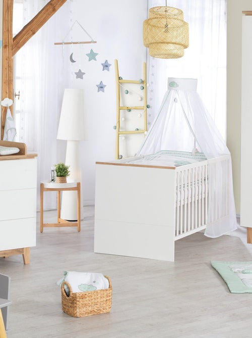 Meegroeibabybed 70 x 140, ombouwbaar tot juniorbed 'finn' roba - Kiabi