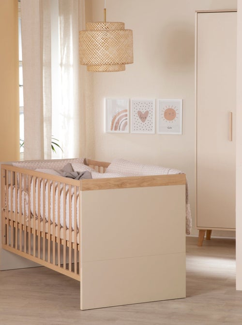 Meegroeibabybed 70 x 140, ombouwbaar tot juniorbed 'jil' roba - Kiabi