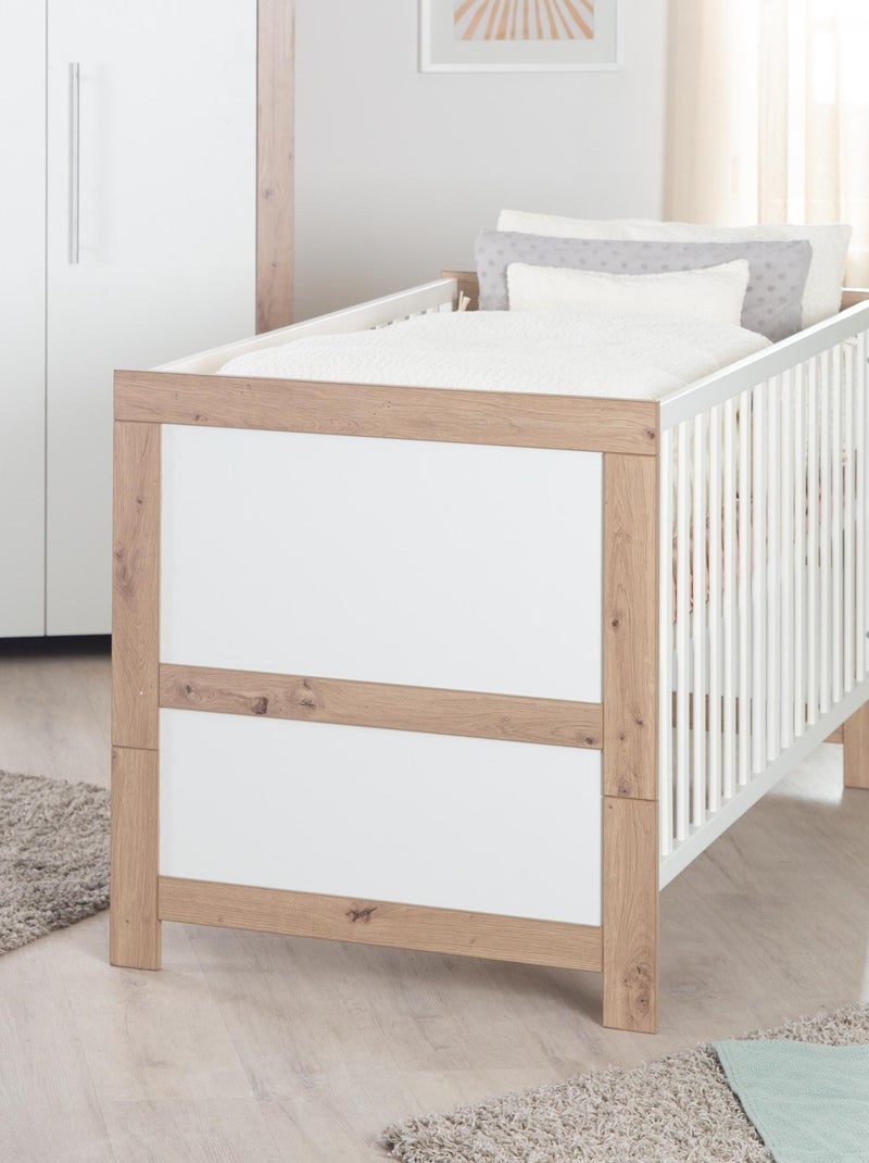 Meegroeibabybed 70 x 140, ombouwbaar tot juniorbed 'malo' roba Wit - Kiabi