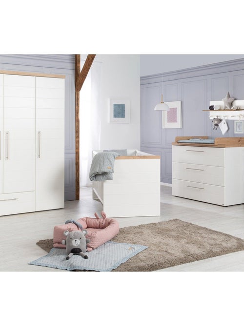 Meegroeibabybed 70 x 140, ombouwbaar tot juniorbed 'nele' roba - Kiabi