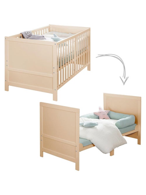 Meegroeibabybed 70 x 140, ombouwbaar tot kinderbed 'easy sleep' roba - Kiabi