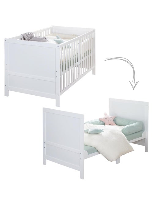 Meegroeibabybed 70 x 140, ombouwbaar tot kinderbed 'easy sleep' roba - Kiabi