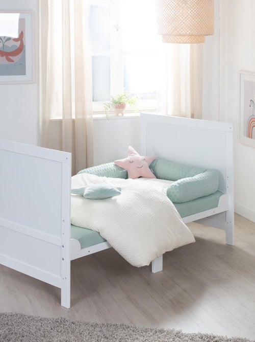 Meegroeibabybed 70 x 140, ombouwbaar tot kinderbed 'easy sleep' roba - Kiabi