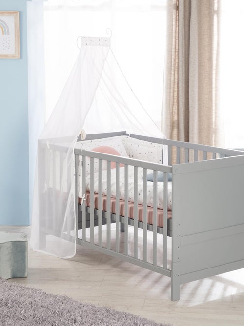 Meegroeibabybed 70 x 140, ombouwbaar tot kinderbed roba - Kiabi