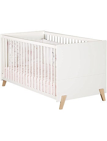 Meegroeibed 140x70 - little big bed op witte houten poten
