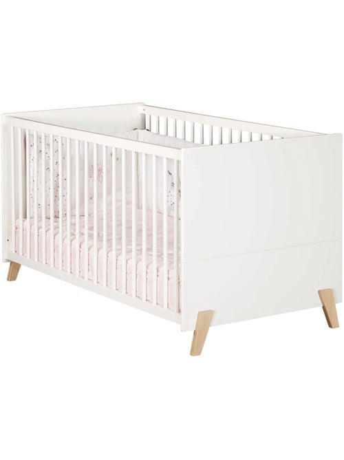 Meegroeibed 140x70 - little big bed op witte houten poten - Kiabi Meegroeibed 140x70 - little big bed op witte houten poten - Kiabi