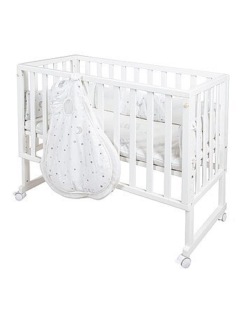 Meegroeiend bijzetbed 3-in-1 + beddengoedset - ROBA 'safe asleep®'