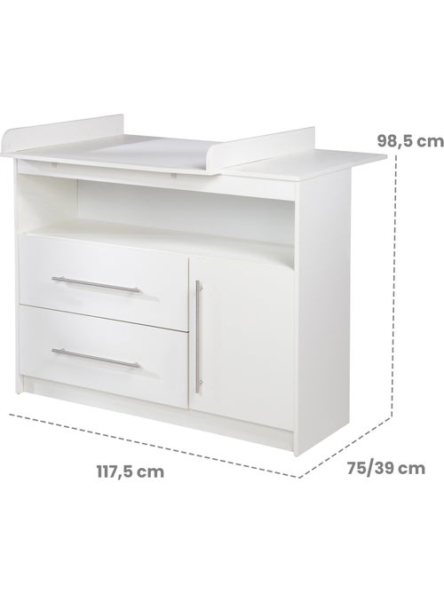 Meegroeiende aankleedcommode 'Maren' roba - Kiabi Meegroeiende aankleedcommode 'Maren' roba - Kiabi