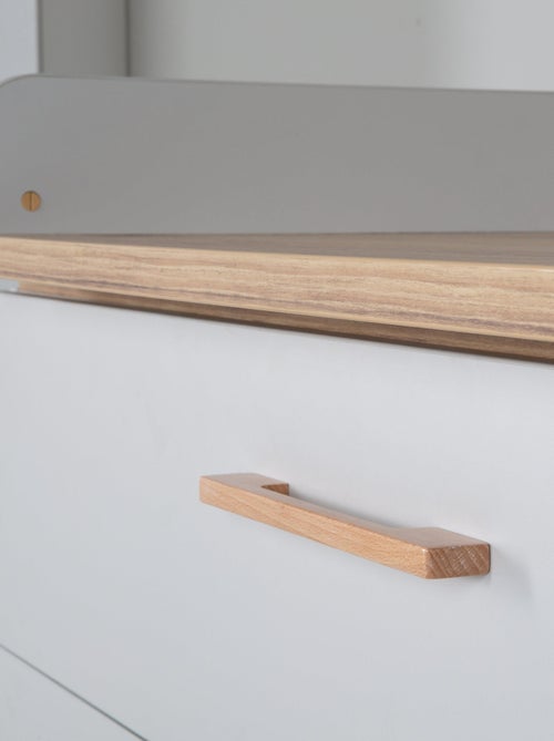 Meegroeiende aankleedcommode met 3 lades van hout, eikenhouteffect - ROBA 'Caro' - Kiabi