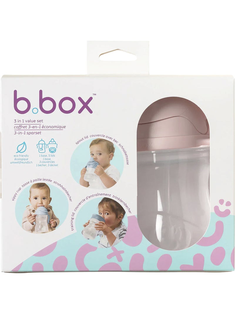 Meegroeiende babybeker 3-in-1 Roze - Kiabi