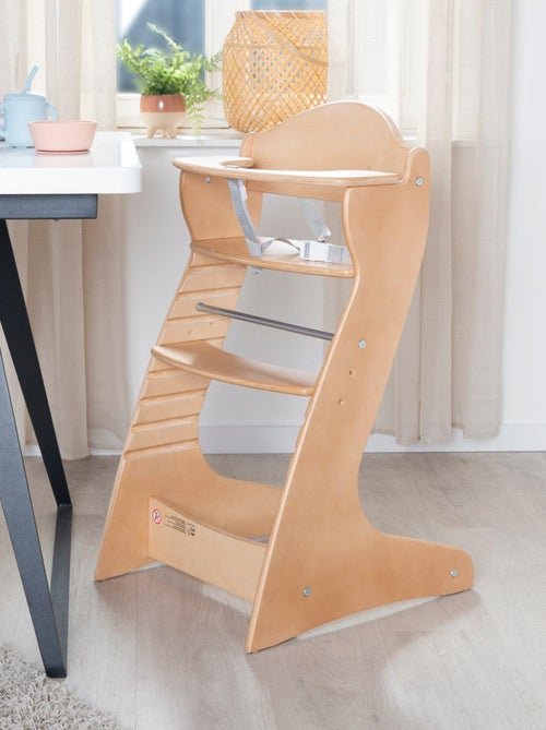 Meegroeiende houten kinderstoel 'chair up' roba - Kiabi Meegroeiende houten kinderstoel 'chair up' roba - Kiabi