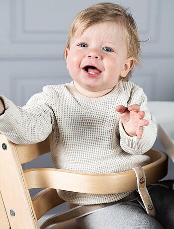 Meegroeiende houten kinderstoel vanaf 6 maanden tot 70 kg - roba 'sit up iii'