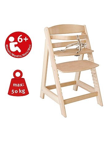 Meegroeiende houten kinderstoel vanaf 6 maanden tot 70 kg - roba 'sit up iii'